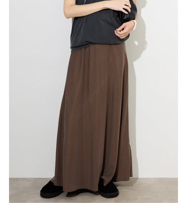 SLOBE IENA「《3サイズ展開/追加3》フィブリルマーメイドフレアスカート」|スカート|