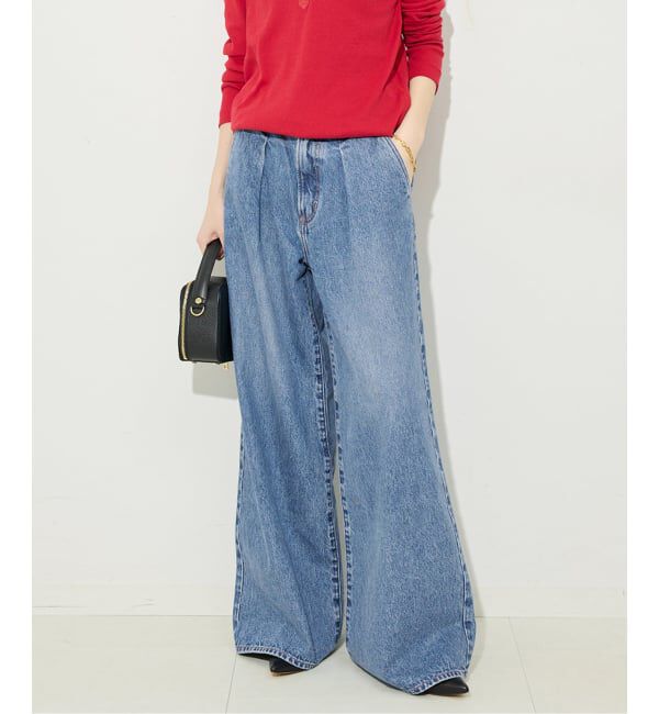 SLOBE IENA「NEEDBY HERITAGE/ニードバイ ヘリテージ SLOBE別注 FRED デニム」|デニム|サックスブルー