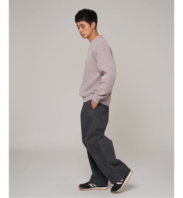 EDIFICE「《追加》シェニール ヤーン クルーネック ニット」|ニット・セーター|