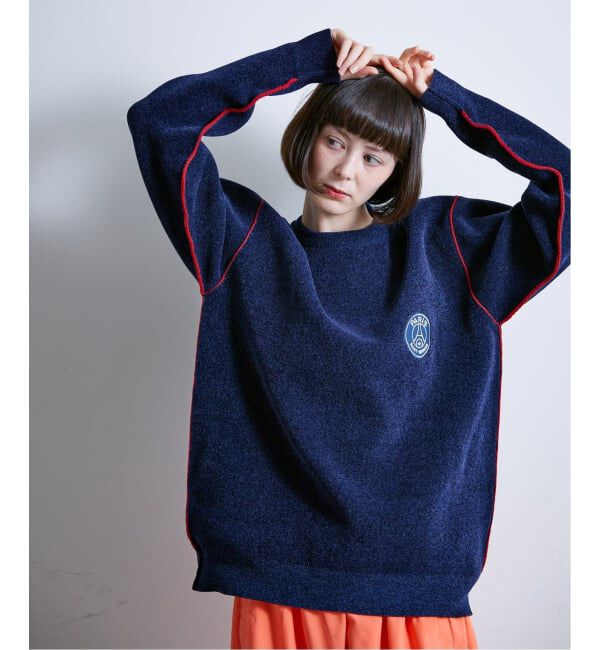 Paris Saint-Germain「《再入荷》【Paris Saint-Germain / パリ・サン＝ジェルマン】JP Mall knit pullover」|ニット・セーター|