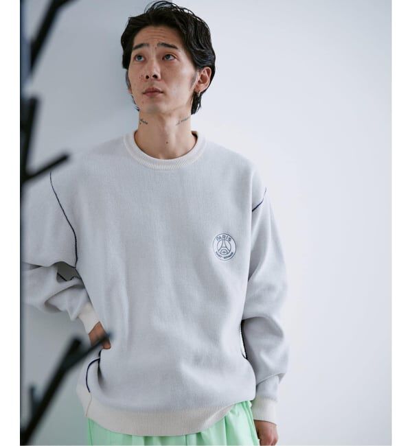 Paris Saint-Germain「《再入荷》【Paris Saint-Germain / パリ・サン＝ジェルマン】JP Mall knit pullover」|ニット・セーター|