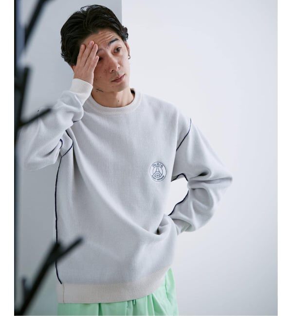 Paris Saint-Germain「《再入荷》【Paris Saint-Germain / パリ・サン＝ジェルマン】JP Mall knit pullover」|ニット・セーター|