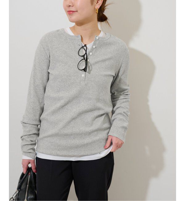 JOURNAL STANDARD relume「ベアテレコ2WAYヘンリーネックプルオーバー」|Tシャツ・カットソー|