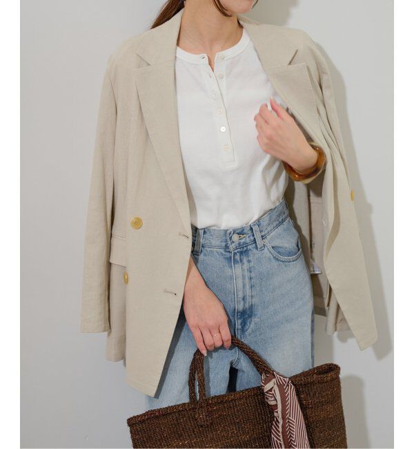 JOURNAL STANDARD relume「ベアテレコ2WAYヘンリーネックプルオーバー」|Tシャツ・カットソー|