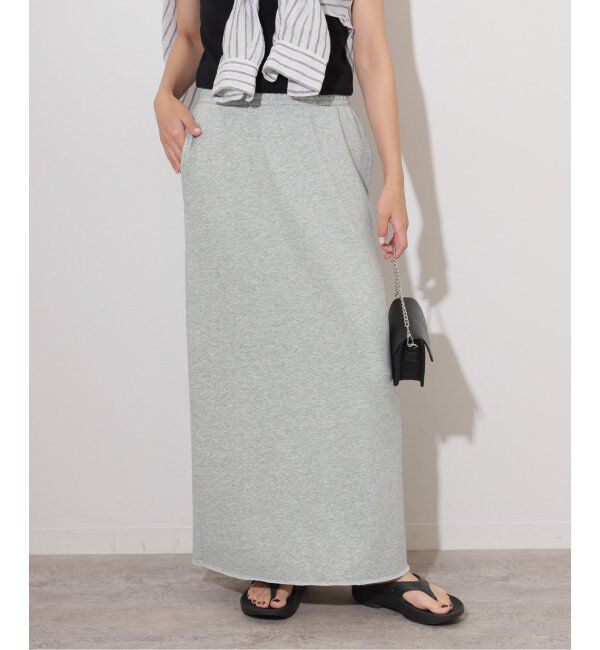 JOURNAL STANDARD relume「《WEB限定追加7》スウェットマキシスカート」|スカート|グレーA