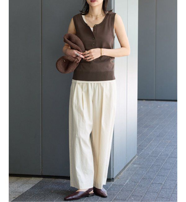 JOURNAL STANDARD「ウォッシャブル2WAYノースリーブプルオーバー」|ニット・セーター|