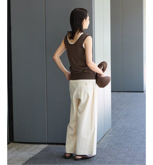 JOURNAL STANDARD「ウォッシャブル2WAYノースリーブプルオーバー」|ニット・セーター|