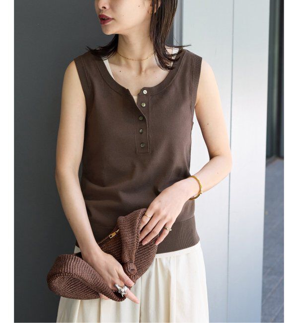 JOURNAL STANDARD「ウォッシャブル2WAYノースリーブプルオーバー」|ニット・セーター|