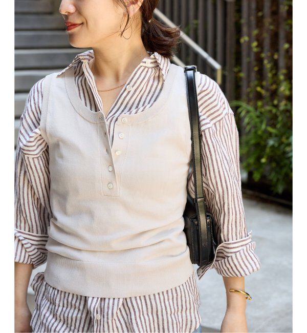 JOURNAL STANDARD「ウォッシャブル2WAYノースリーブプルオーバー」|ニット・セーター|