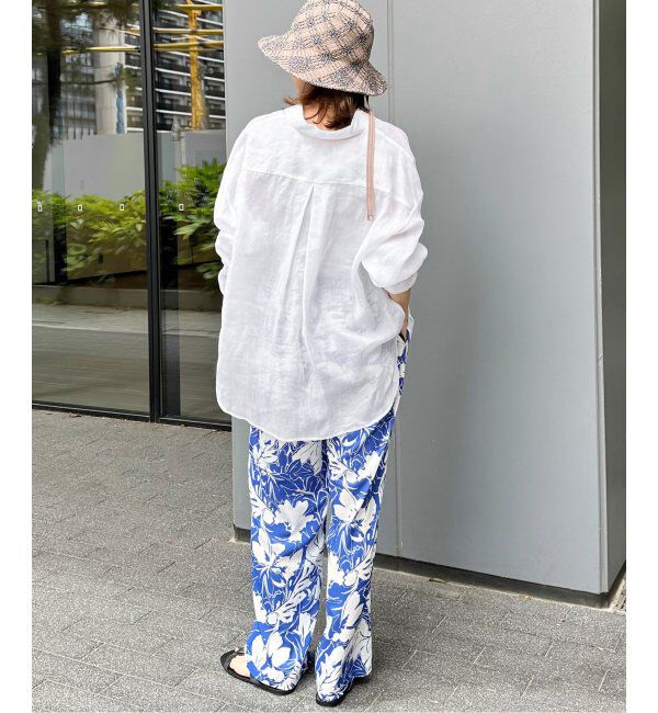 JOURNAL STANDARD relume「《追加2》手洗い可 / ラミーオーバーサイズシャツ」|シャツ・ブラウス|