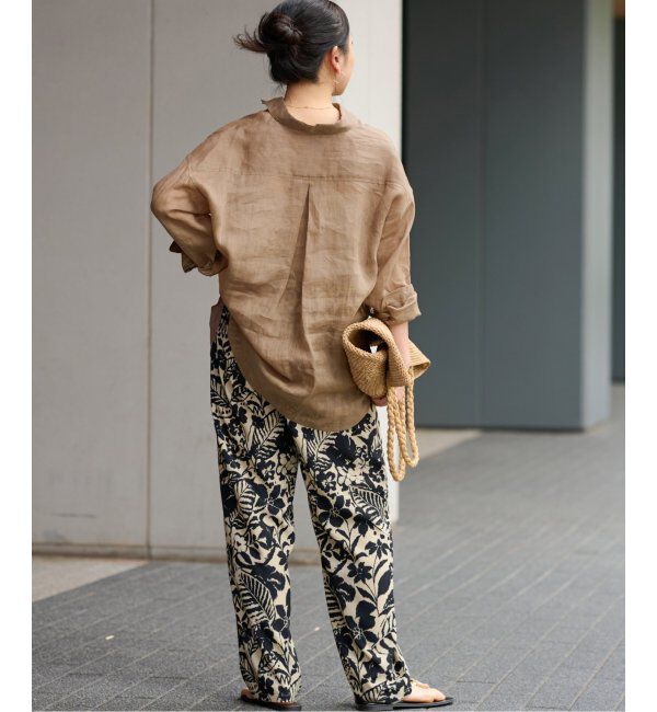 JOURNAL STANDARD relume「《追加2》手洗い可 / ラミーオーバーサイズシャツ」|シャツ・ブラウス|