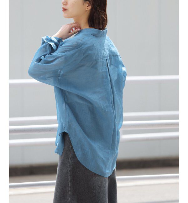JOURNAL STANDARD relume「《追加2》手洗い可 / ラミーオーバーサイズシャツ」|シャツ・ブラウス|