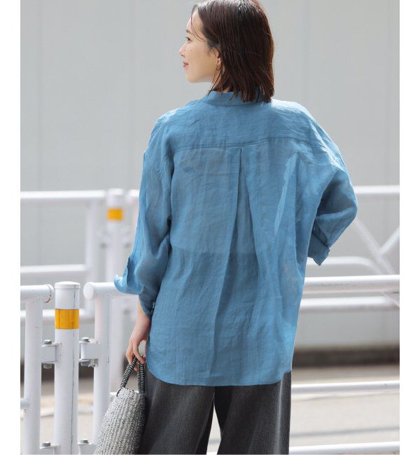 JOURNAL STANDARD relume「《追加2》手洗い可 / ラミーオーバーサイズシャツ」|シャツ・ブラウス|