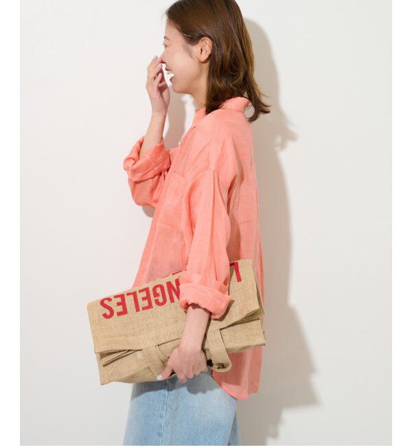 JOURNAL STANDARD relume「《追加2》手洗い可 / ラミーオーバーサイズシャツ」|シャツ・ブラウス|