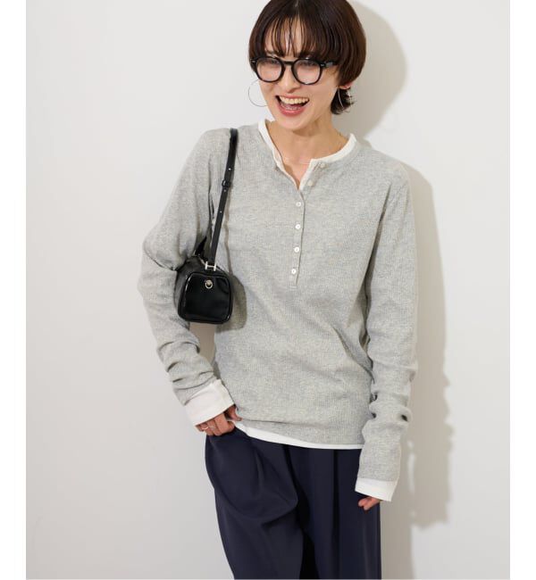 JOURNAL STANDARD relume「ソフトテレコヘンリープルオーバー」|Tシャツ・カットソー|