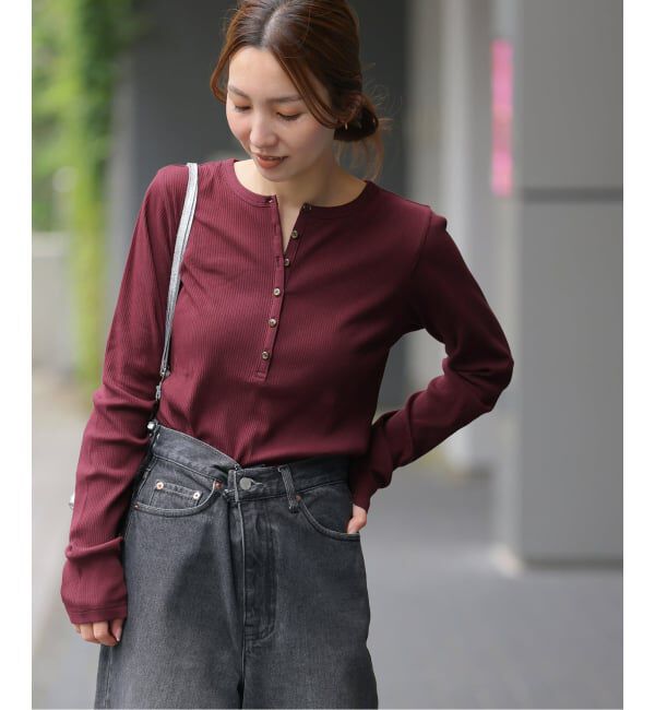 JOURNAL STANDARD relume「ソフトテレコヘンリープルオーバー」|Tシャツ・カットソー|