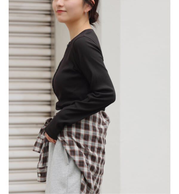 JOURNAL STANDARD relume「ソフトテレコヘンリープルオーバー」|Tシャツ・カットソー|