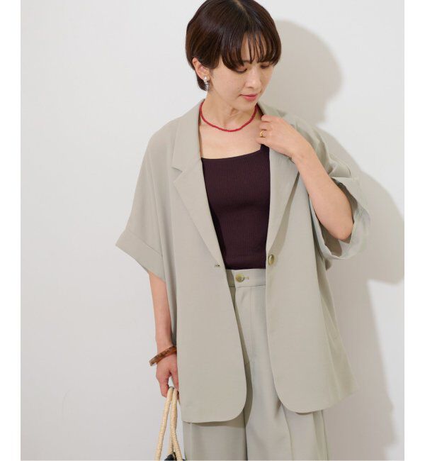 JOURNAL STANDARD relume「【MULTI FUNC+】防シワ / UVカット / 接触冷感 / ドライツイルフレンチジャケット」|テーラードジャケット|