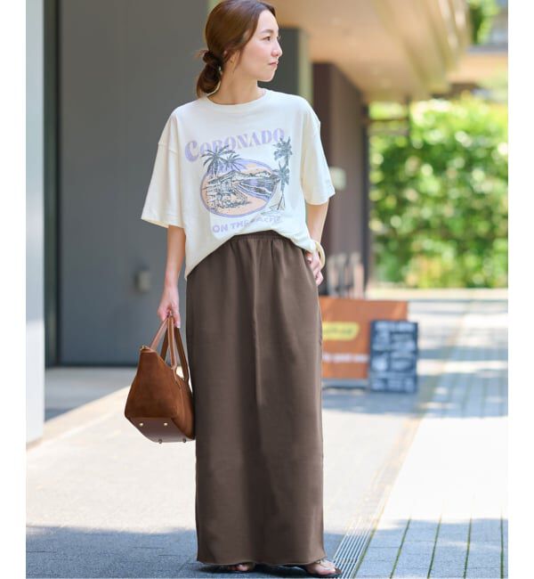 JOURNAL STANDARD relume「《一部WEB追加8 / 新色》スウェットマキシスカート」|スカート|