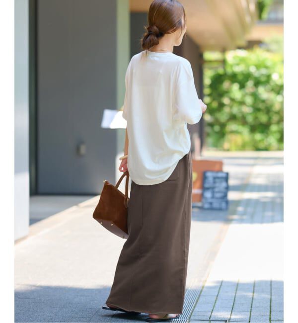 JOURNAL STANDARD relume「《一部WEB追加8 / 新色》スウェットマキシスカート」|スカート|