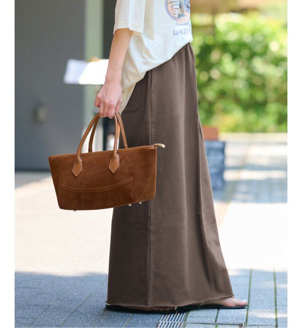 JOURNAL STANDARD relume「《一部WEB追加8 / 新色》スウェットマキシスカート」|スカート|ブラウン