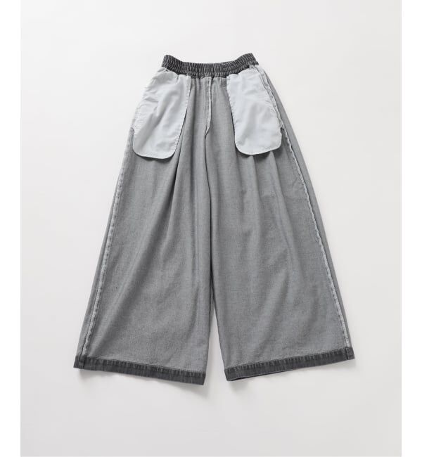 JOURNAL STANDARD relume「《追加2》C/R デニムワイドギャザー」|デニム|