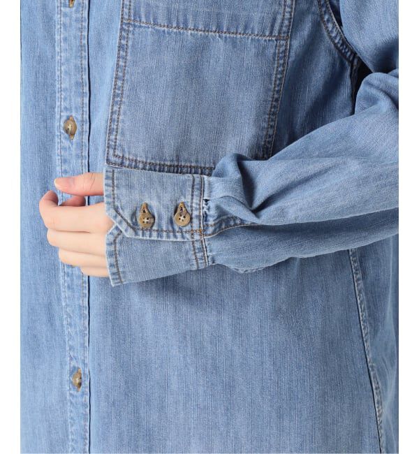 Spick and Span「《追加》ライトオンスデニムシャツ」|シャツ・ブラウス|