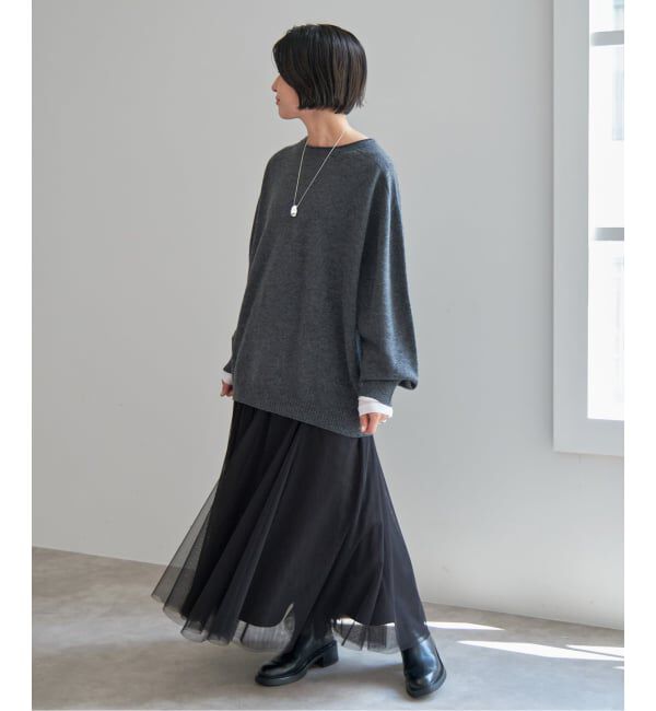 Spick and Span「《追加》チュールスカート」|スカート|