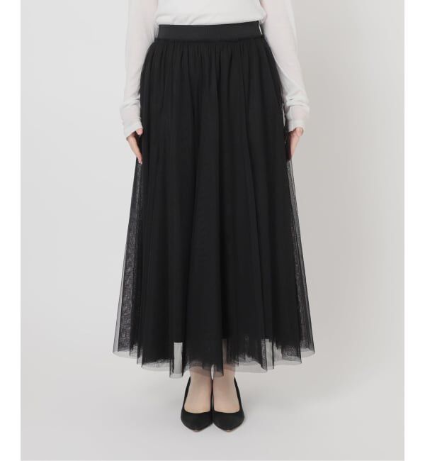 Spick and Span「《追加》チュールスカート」|スカート|