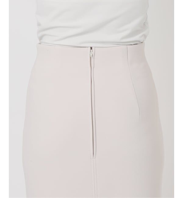NOBLE「《追加》【洗える】コンフォートジャージーライクタイトスカート 5」|スカート|