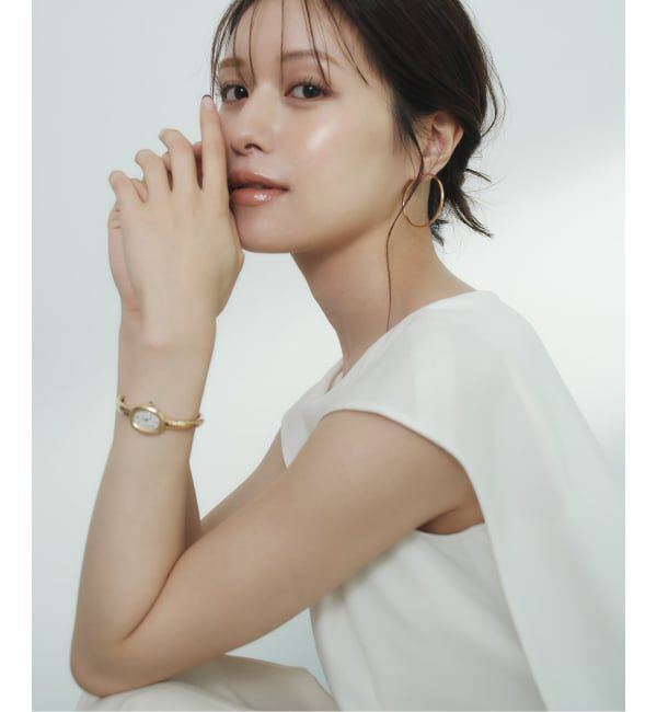 NOBLE「《WEB限定追加》【洗える】バルーンケープブラウス」|シャツ・ブラウス|