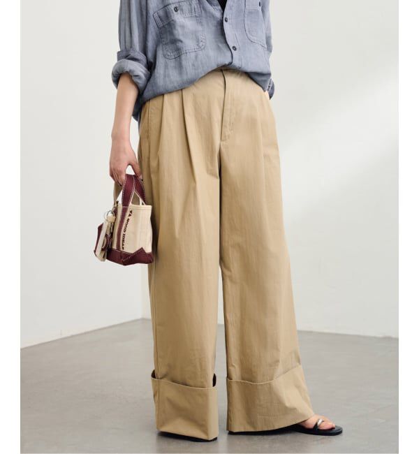 FRAMeWORK「≪追加≫エクストラワイドマッキンパンツ2」|チノ|