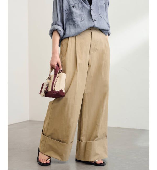 FRAMeWORK「≪追加≫エクストラワイドマッキンパンツ2」|チノ|