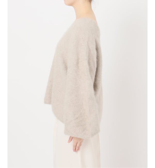 NOBLE「《追加》ファーニット2WAYパフスリーブニット」|ニット・セーター|