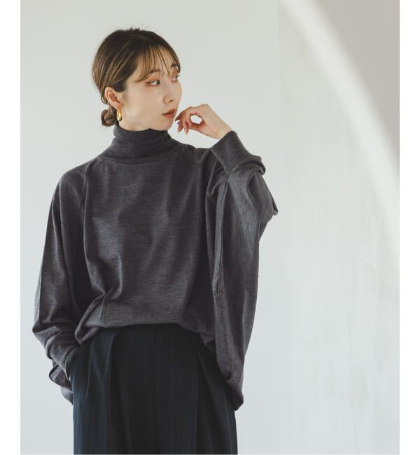 NOBLE「COG THE BIGSMOKE/コグザビッグスモーク MATILDA POLLO NECK ABANICOS TOP」|Tシャツ・カットソー|