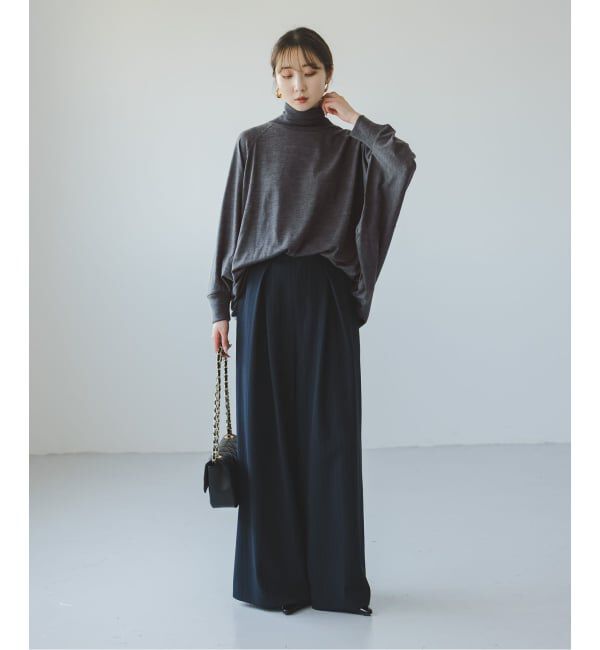 NOBLE「COG THE BIGSMOKE/コグザビッグスモーク MATILDA POLLO NECK ABANICOS TOP」|Tシャツ・カットソー|