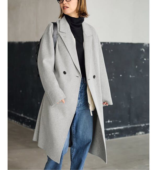 ≪追加≫SUPER160'sダブルブレストコート 2（FRAMeWORK）｜ルミネの