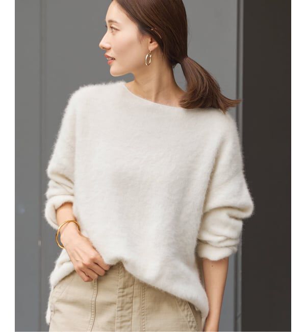 FRAMeWORK「≪追加≫FOX/CASHMERE ボートネック プルオーバー3」|ニット・セーター|