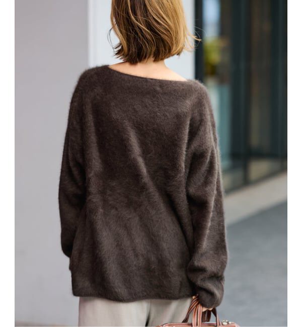 FRAMeWORK「≪追加≫FOX/CASHMERE ボートネック プルオーバー3」|ニット・セーター|