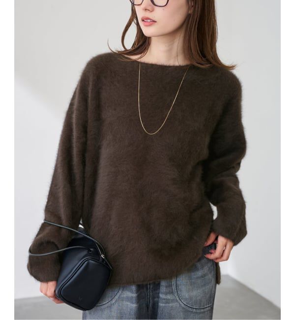 FRAMeWORK「≪追加≫FOX/CASHMERE ボートネック プルオーバー3」|ニット・セーター|