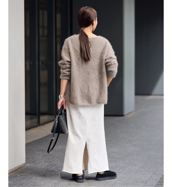 FRAMeWORK「≪追加≫FOX/CASHMERE ボートネック プルオーバー3」|ニット・セーター|