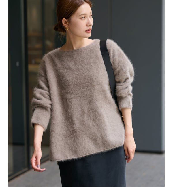FRAMeWORK「≪追加≫FOX/CASHMERE ボートネック プルオーバー3」|ニット・セーター|