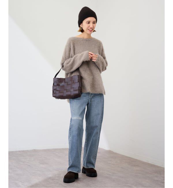 FRAMeWORK「≪追加≫FOX/CASHMERE ボートネック プルオーバー3」|ニット・セーター|