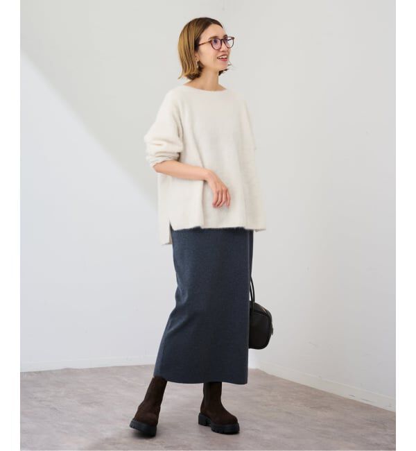 FRAMeWORK「≪追加≫FOX/CASHMERE ボートネック プルオーバー3」|ニット・セーター|