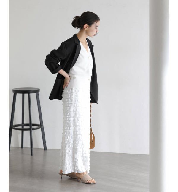  「《予約》【洗える】接結シアーVカーディガン」|カーディガン|