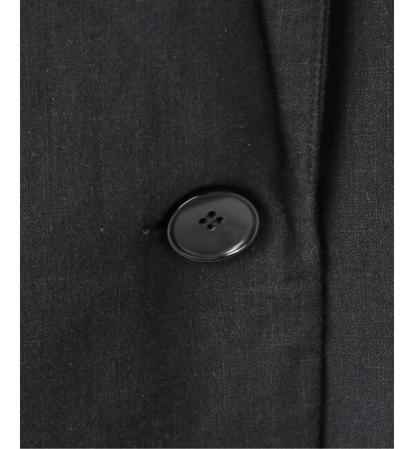  「《予約》【洗える】ウォッシャブルリネン混ジャケット」|テーラードジャケット|