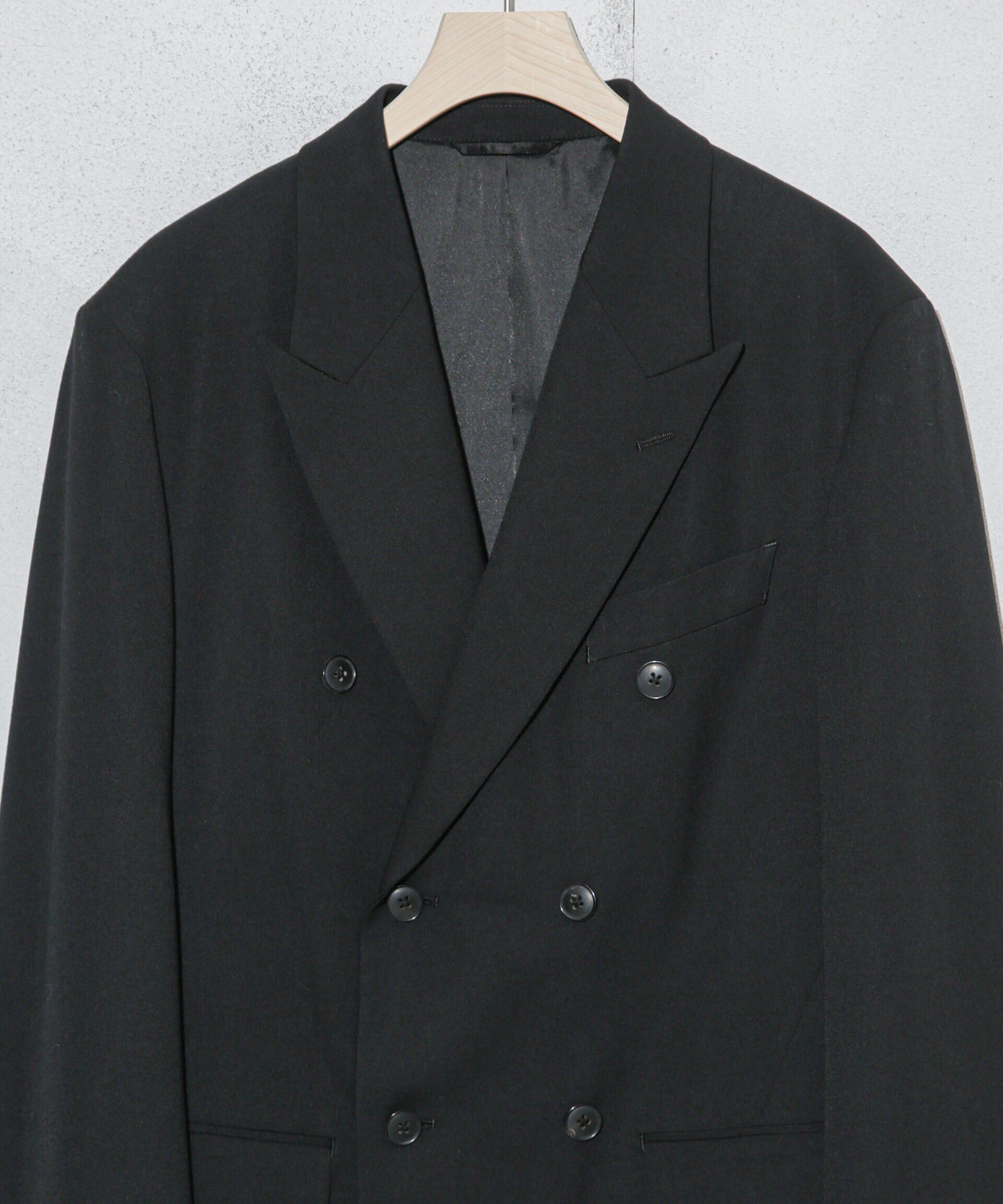 nano･universe「「ESSENTIAL LINE」TWソリッドダブルジャケット」|スーツ|