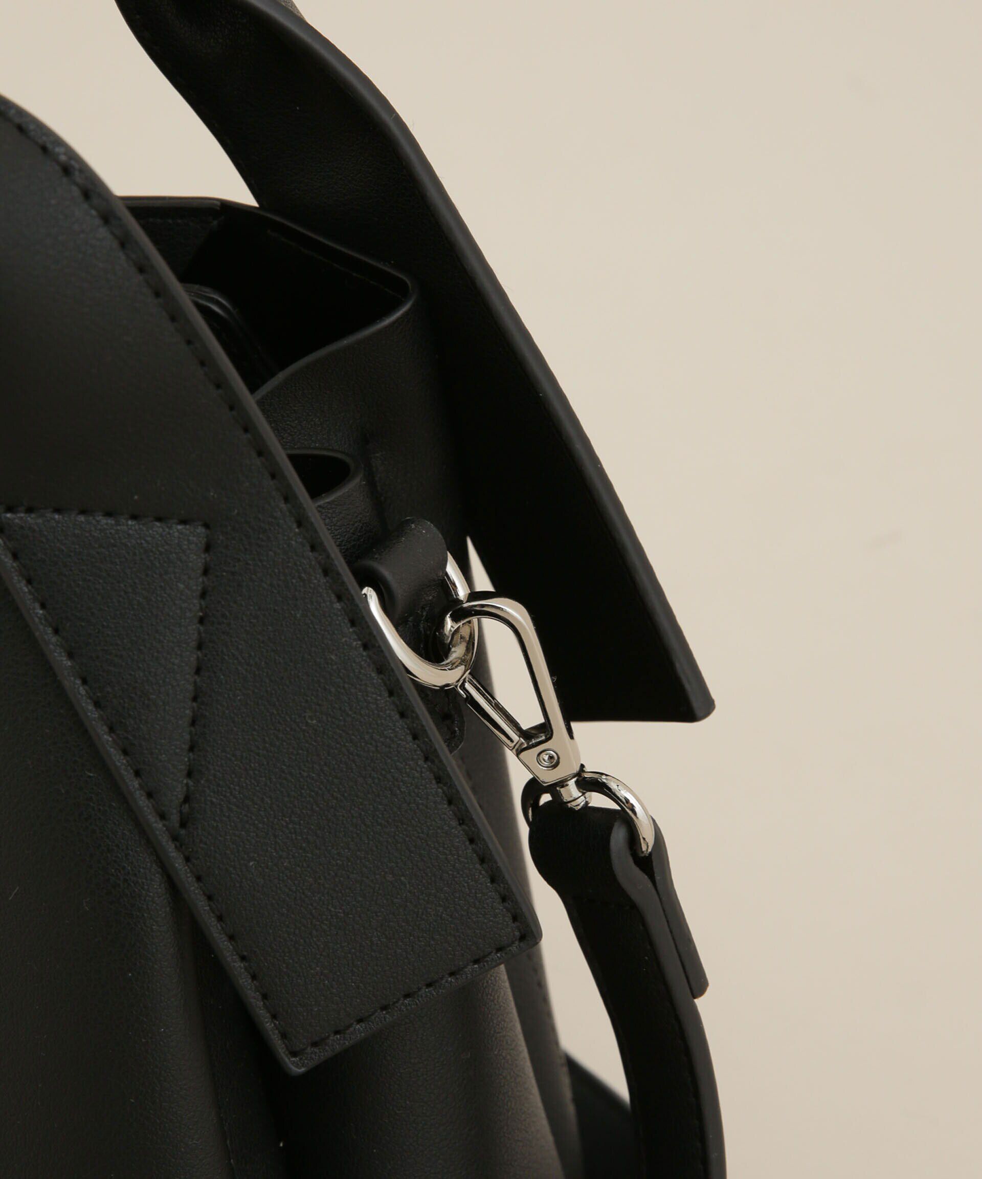 nano･universe「WEB限定/アウトハンドルデザイントートバッグ」|ショルダー・メッセンジャー|