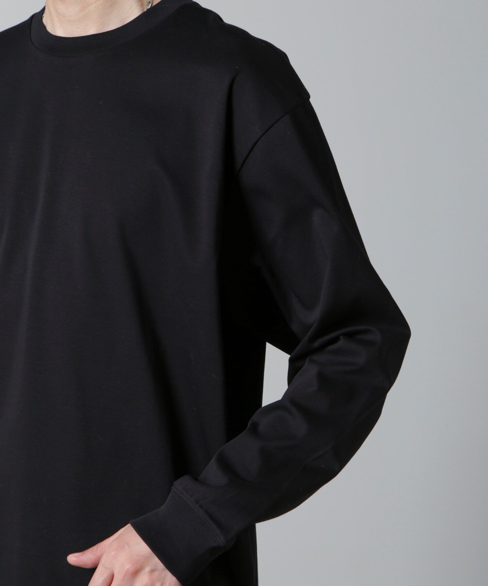 nano･universe「アンチスメル BIG クルーネックTシャツ 長袖」|Tシャツ・カットソー|