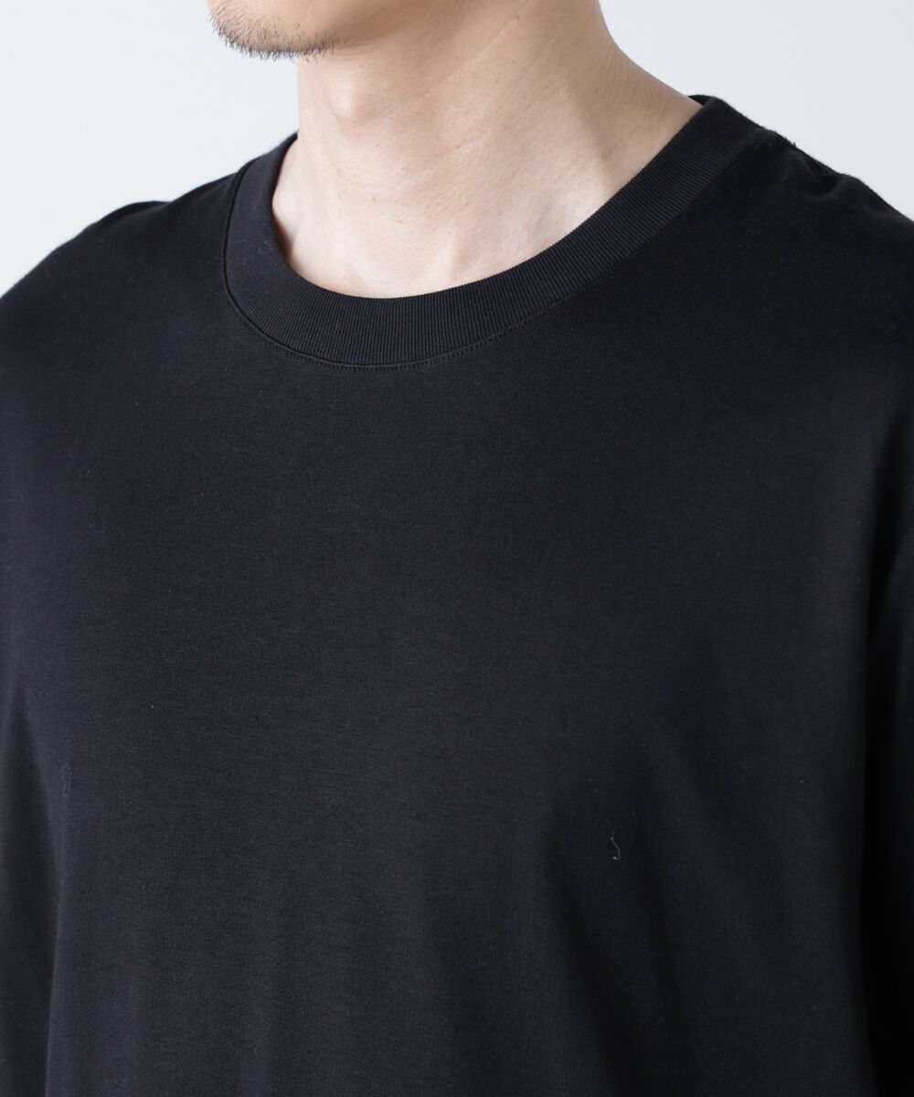 nano･universe「WEB限定/Anti Soaked(R) 汗染み防止 クルーネックレギュラーシルエットTシャツ」|Tシャツ・カットソー|